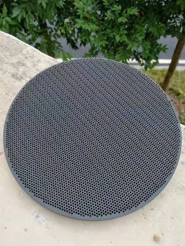 decorações de cerâmica de cerâmica de favo de mel de alumina densa circular