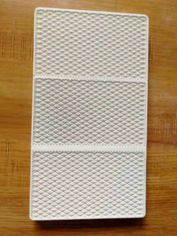 decorações de cerâmica cerâmica de favo de mel substrato quadrado